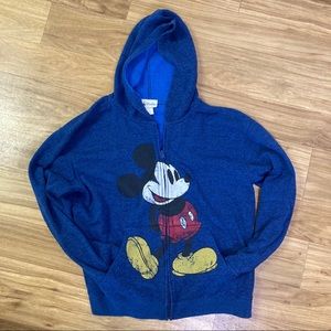 Authentic Disney Parks Mickey Mouse Zip Hoodie XL